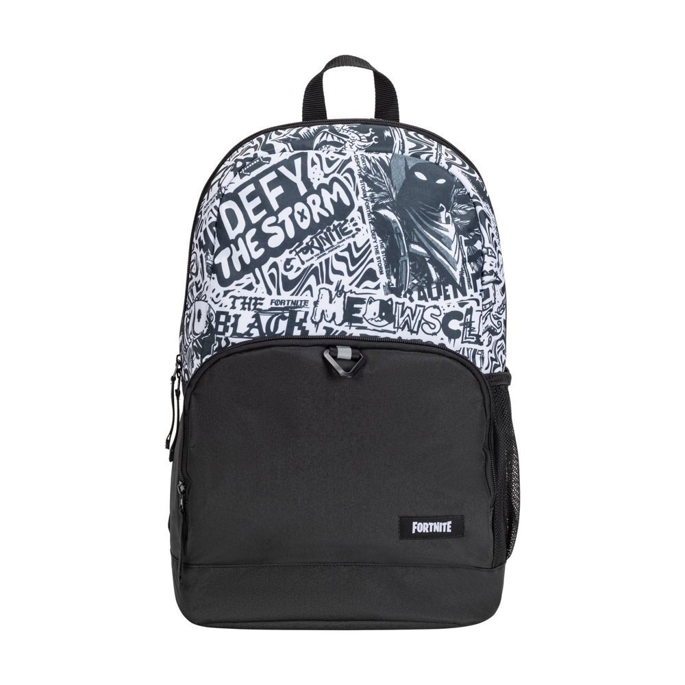 Fortnite Black & White Backpack NWT Factory Sealed Laptop Sleeve OS